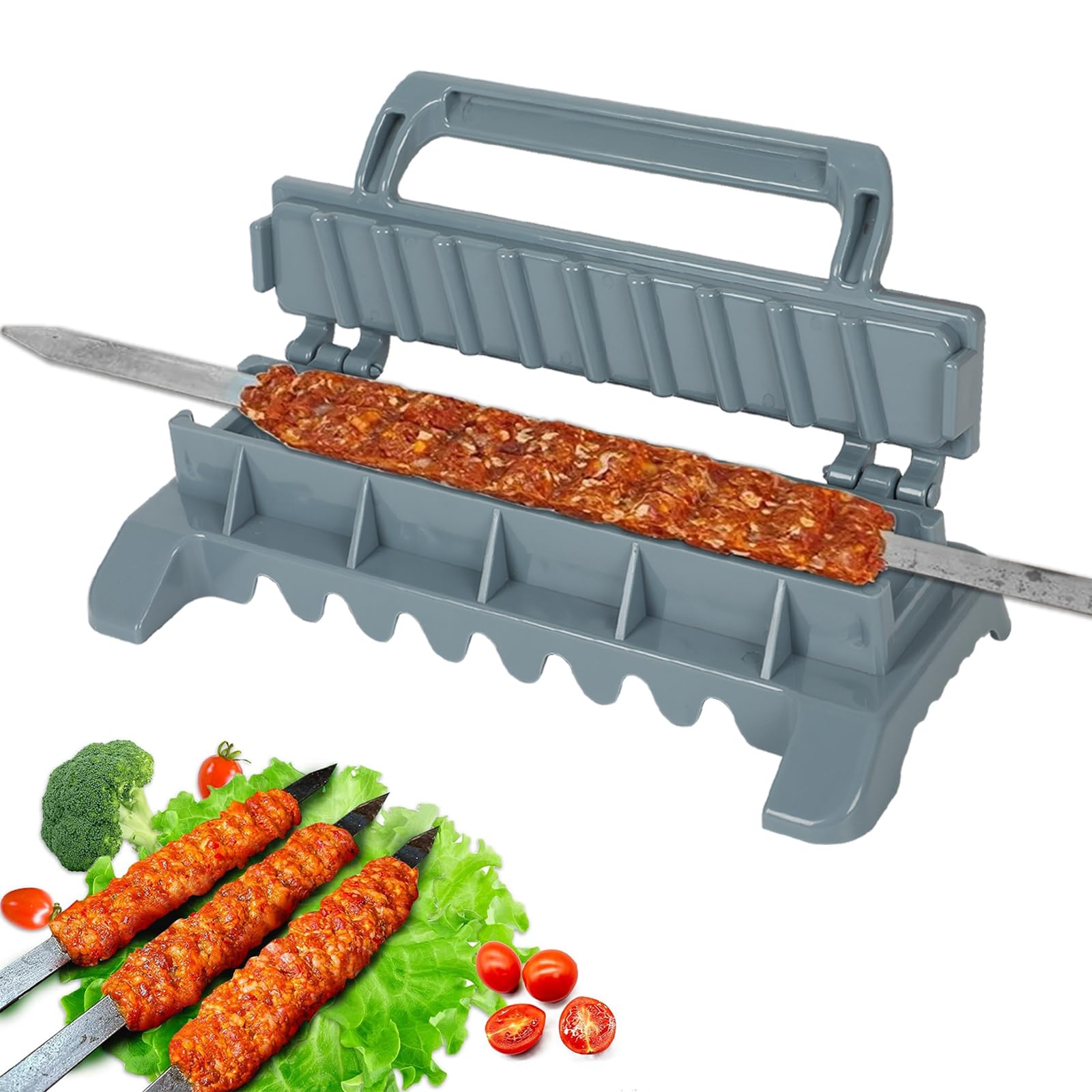 Spiesjes Kebab Maker Grill, Kebab Maker, Kebab Pers, Handmatige Kabob Vorm Vorm Uw Kebab Als Een Trad