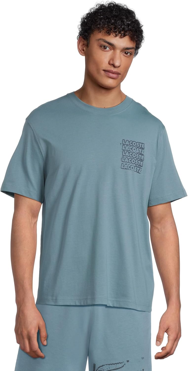 Lacoste Men's Cotton Jersey Graphic T-Shirt