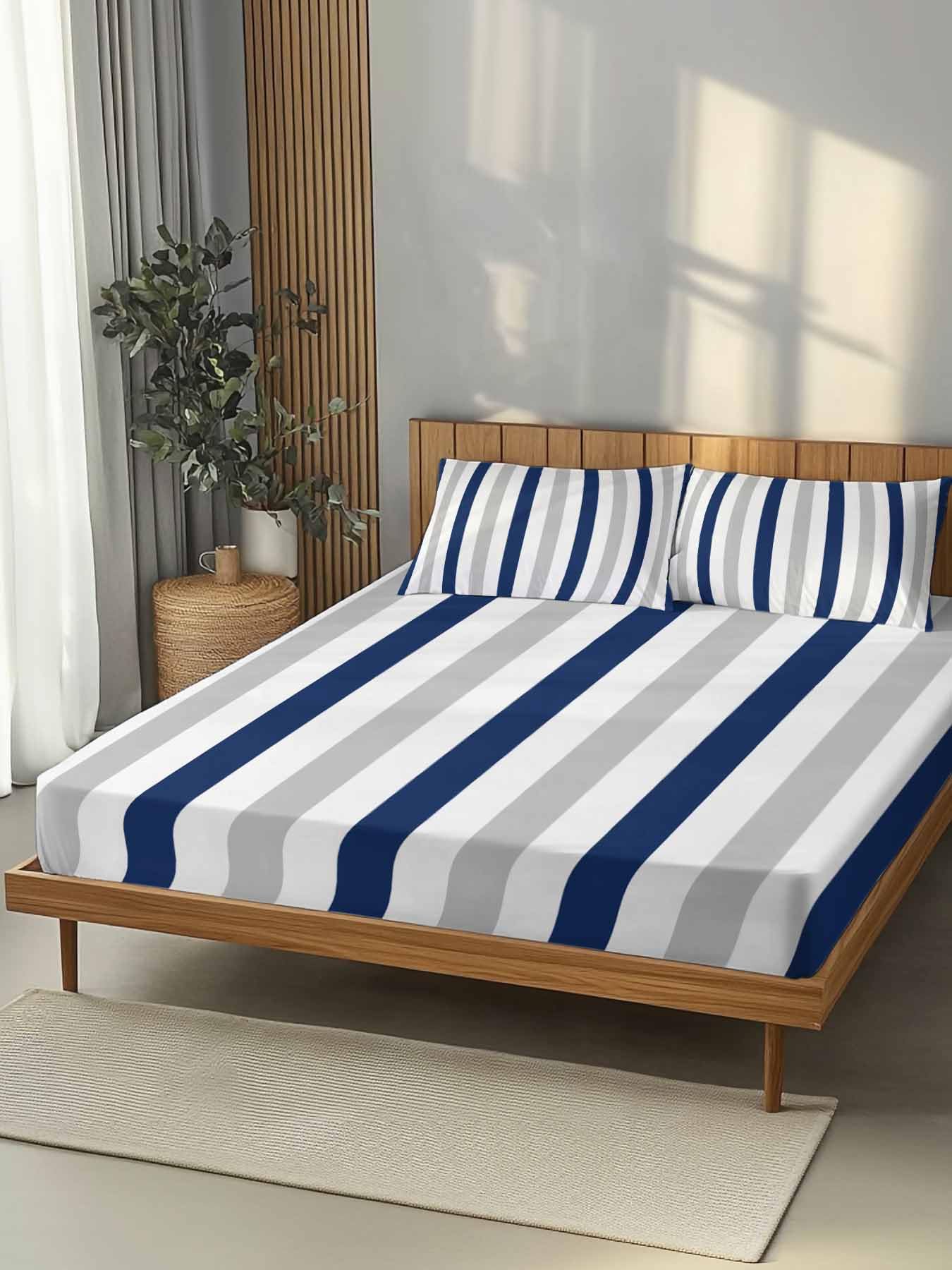 Vandarllin Deep Pocket Sheet Set – 16" Pockets, 360° Elastic Straps, Soft Hotel-Quality Bedding For All Seasons