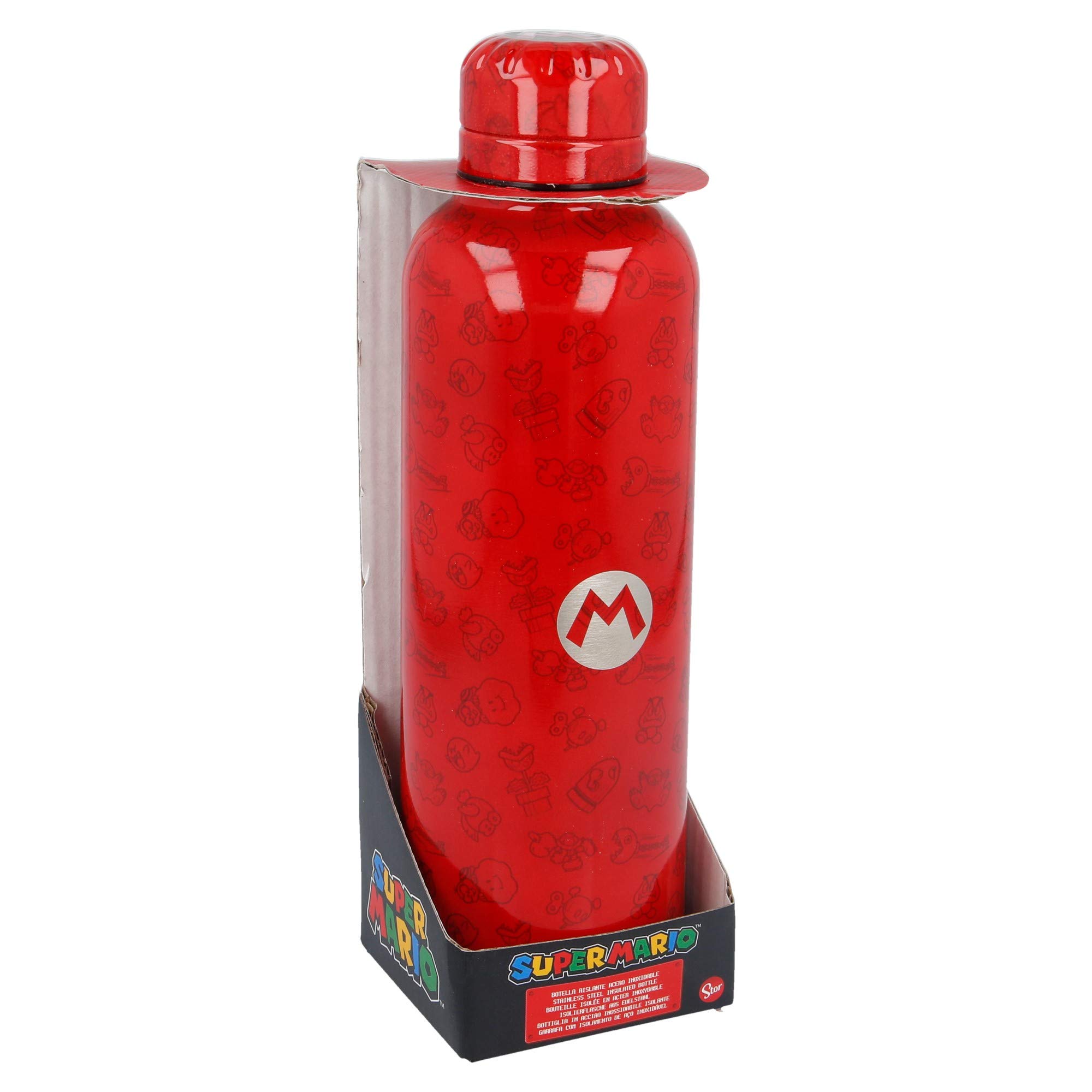Stor BOTELLA TERMO ACERO INOXIDABLE 515 ML SUPER MARIO