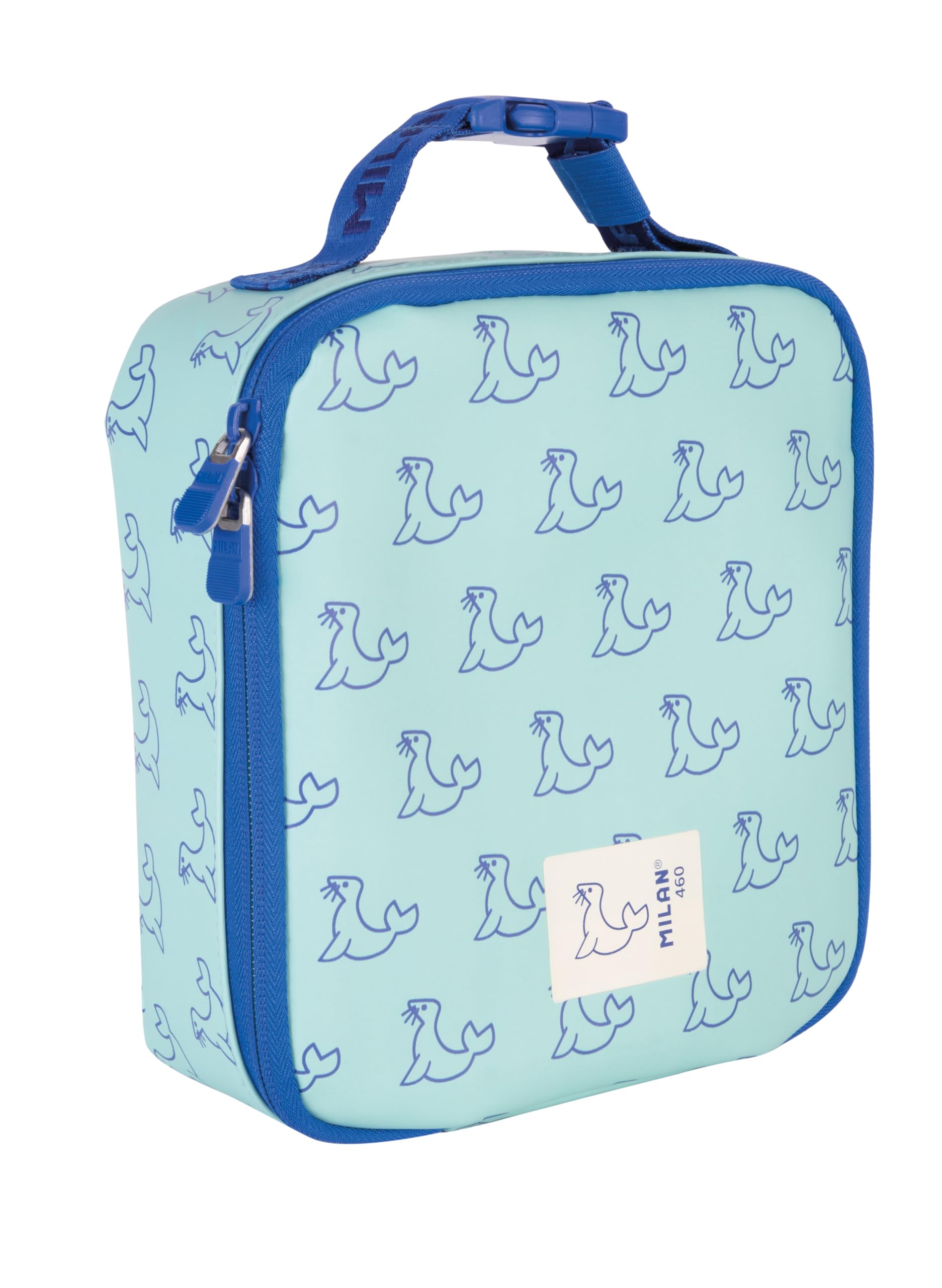 MILAN® Insulated Food Bag (3.9 L) with 3 Lunch Boxes, 460 Since 1918, Green
