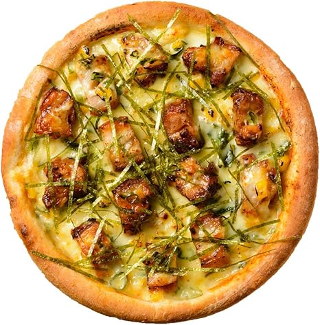 Amazon 冷凍ピザ 照り焼きチキンとスイートコーンのピザ 照り焼きソースとマヨネーズが相性抜群のピザ さっぱりチーズ ライ麦全粒粉ブレンド生地 直径約20cm ピザプティギャルソン 冷凍ピザ スナック 通販