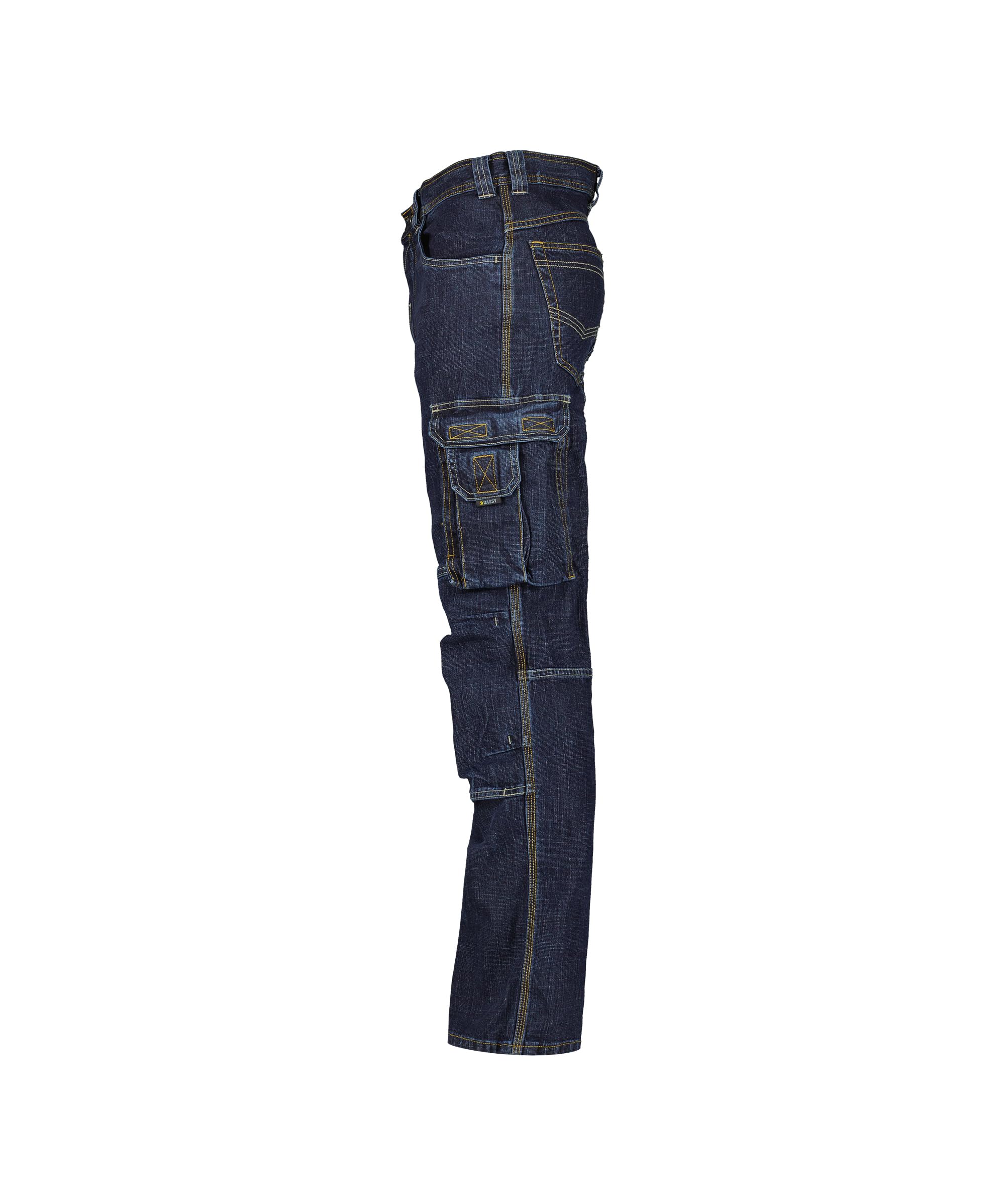 Dassy DASKNO52 Pantalón, Azul tejano, 38