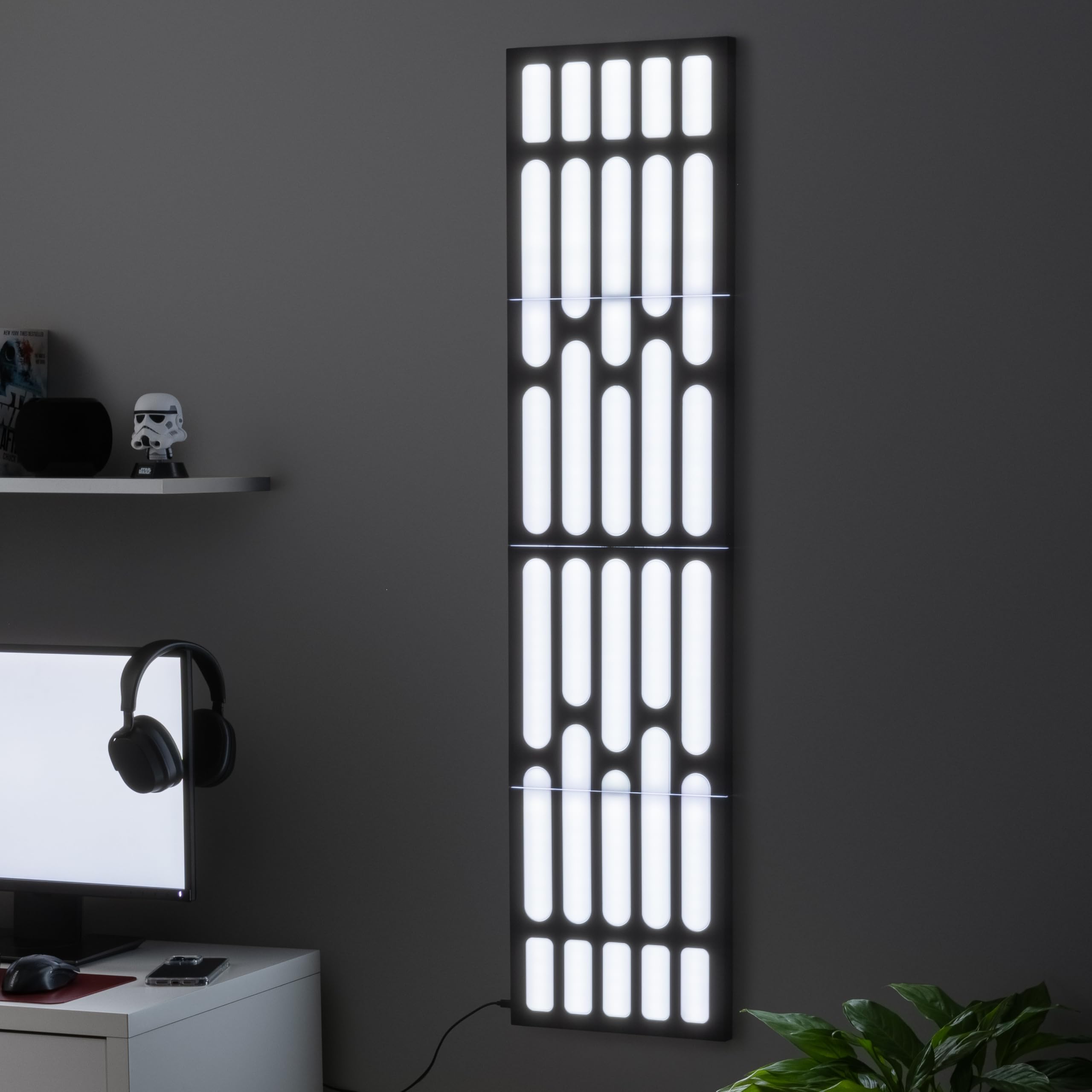 Amazon.com: Paladone Star Wars Death Star Wall Panel Light with Amazon.com: Paladone Star Wars Death Star Wall Panel Light with