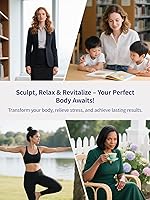 Vista 6 de Masajeador de drenaje linfático y herramienta de masaje anticelulitis, ayuda a reducir las estrías y la celulitis, para piernas, brazos y vientre