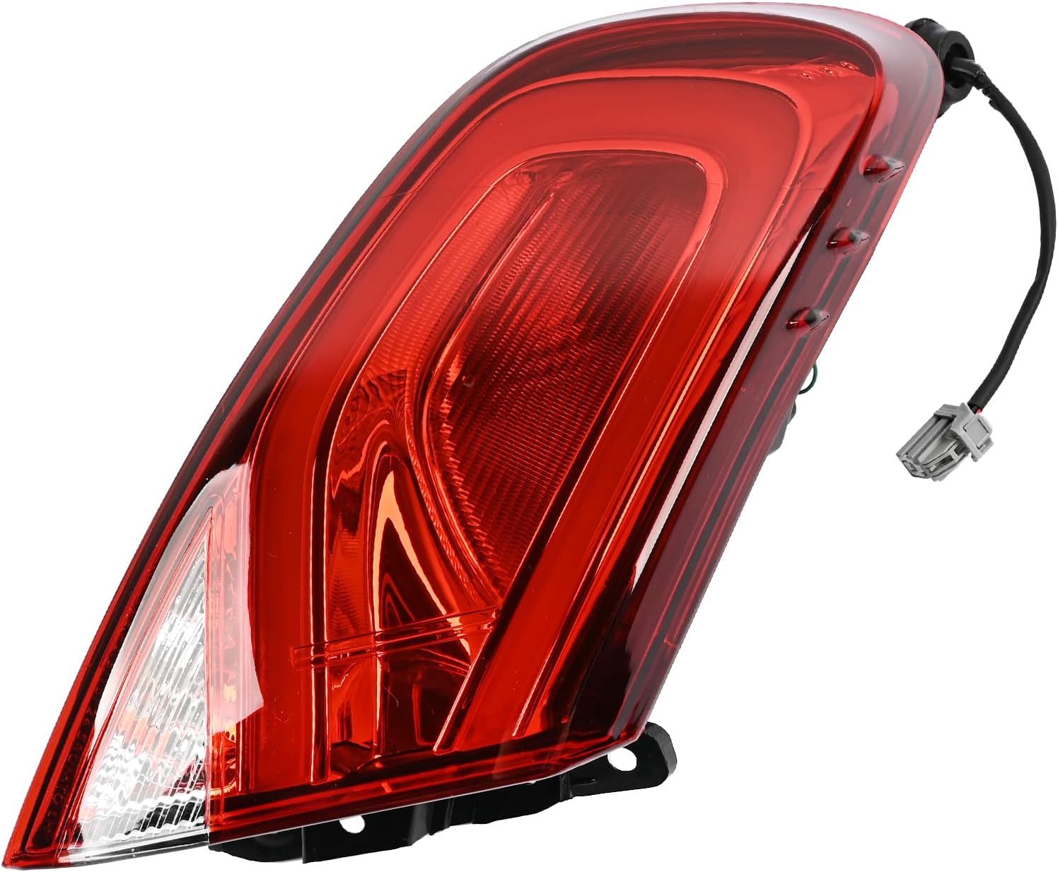 Left Driver Side Outer Tail Light Assembly Compatible with Chrysler 200 2015 2016 2017 Rear Taillight Brake Stop Light Lamp Replaces 68110361AA CH2804109C
