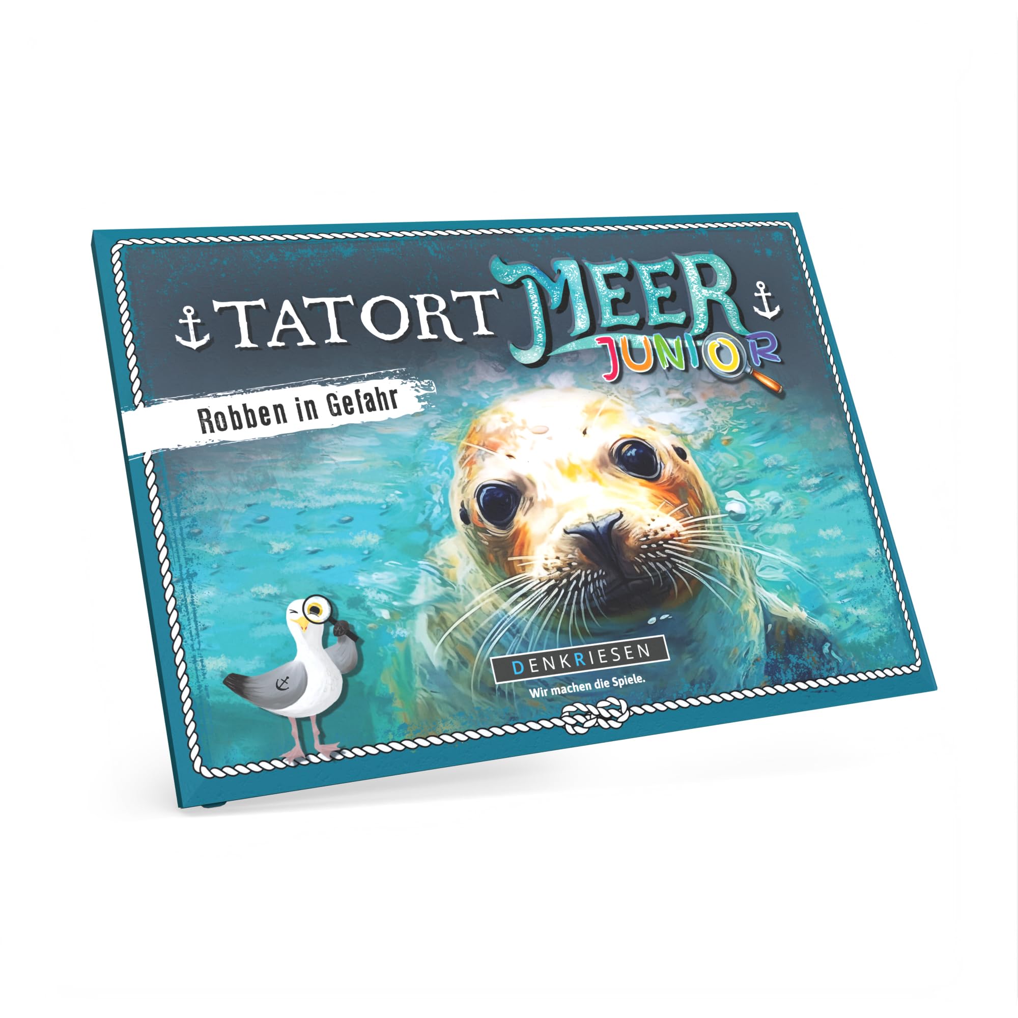 DENKRIESEN Scena Del Crimine Sea Junior - Foche In Pericolo! Gioco Investigativo Per Bambini Da 8 Anni, 1-4 Giocatori - 6