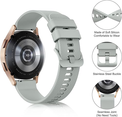 Miniatura 2 de Wanme Correa compatible con Amazfit GTR 4  GTR 3 Pro  GTR 3  GTR 2e  GTR 2  GTR 1.850 in reloj inteligente de silicona de liberación rápida correa