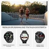 Garmin® Forerunner® 970, Premium GPS Running and Triathlon Smartwatch, AMOLED Display, Built-in LED Flashlight, Carbon Gray DLC Titanium with Black Case and Black/Translucent Whitestone Band - 3