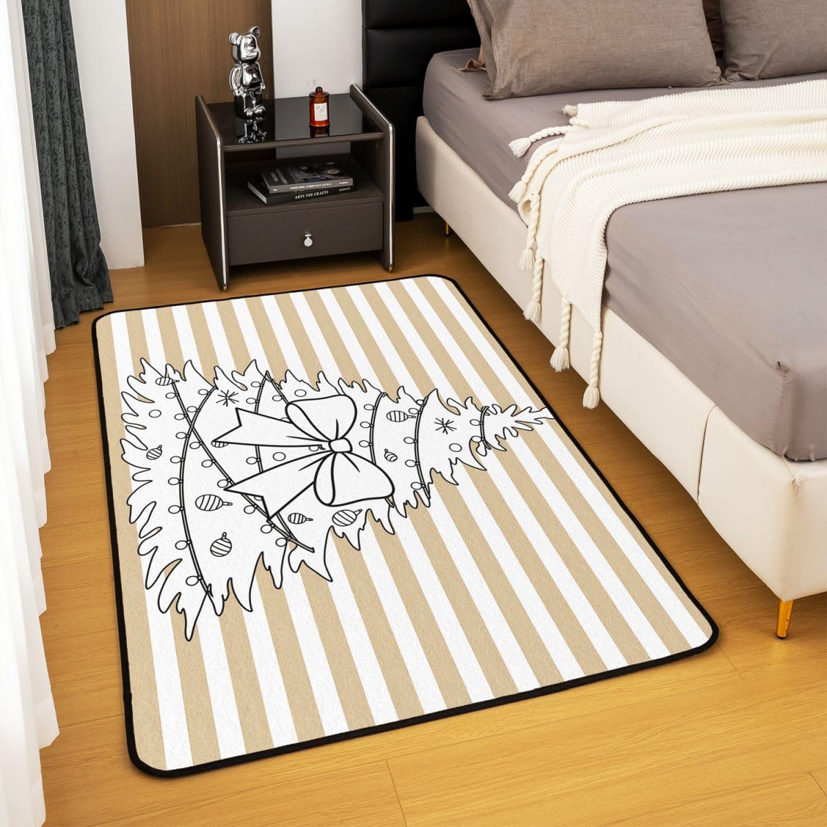 Erosebridal Line Art Tree Area Rug 6'6" x 4'11" image 4