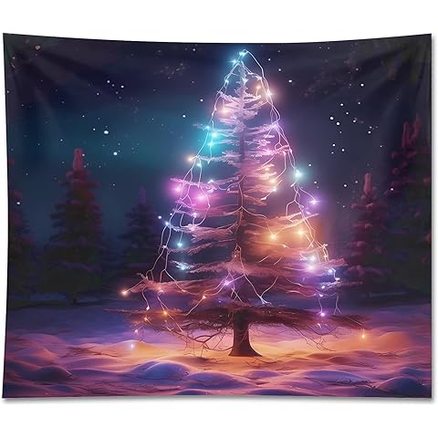 Lmfphog Custom Fluorescent Tapestry Glows Under Black Light - Personalized UV Tapestry for Bedroom Wall Decor, 5 Sizes (40