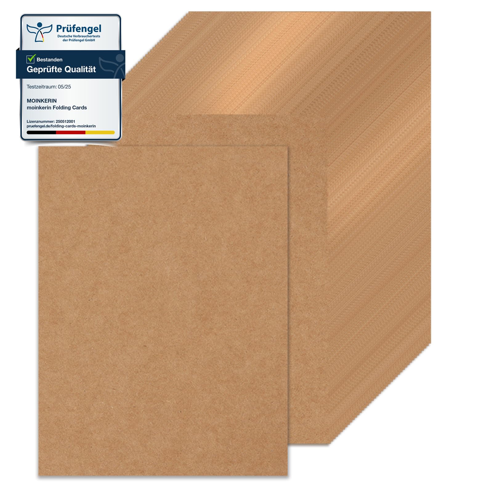 25 Fogli Carta Kraft A4 260g/m² - Carta Naturale Per Fai Da Te, Matrimoni E Inviti - Foto 7