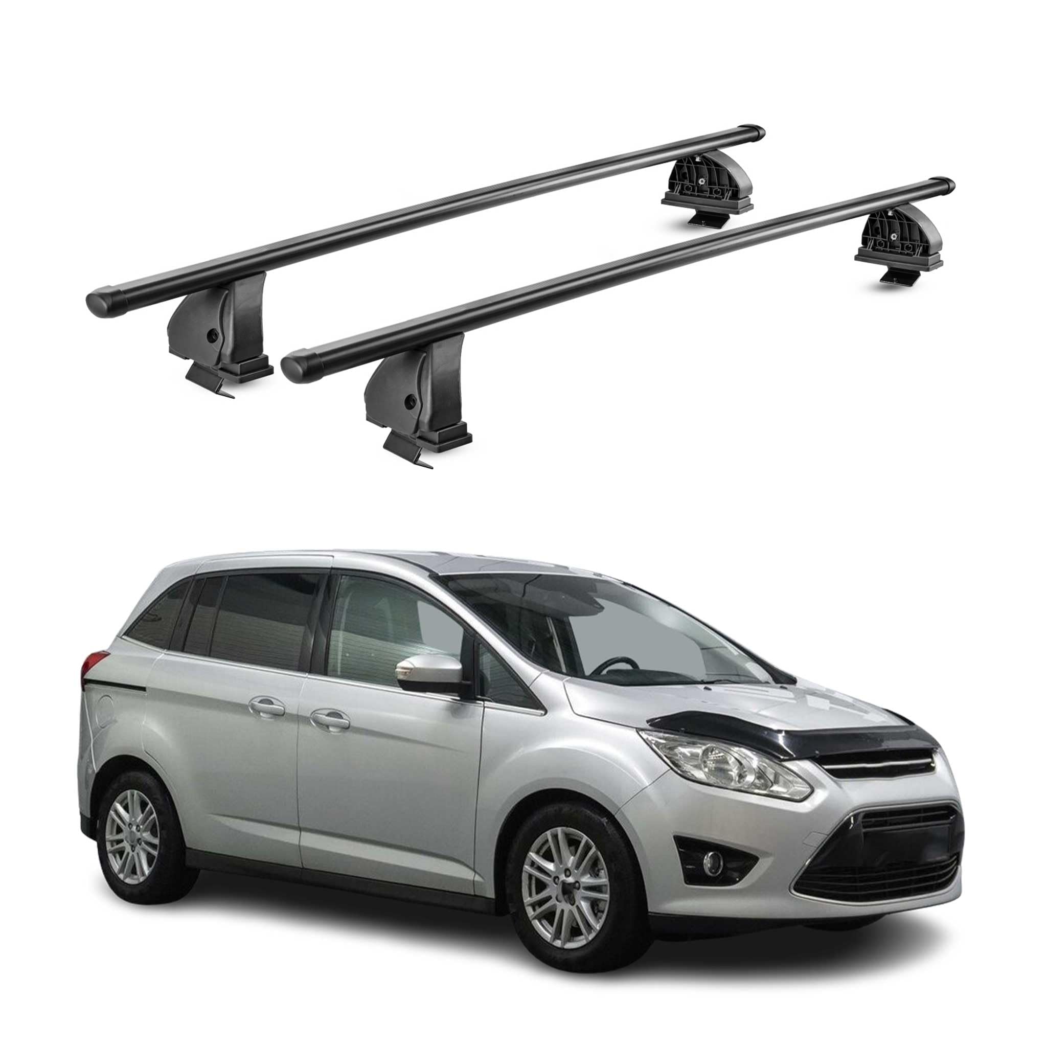 OMAC Barre Portatutto in Acciaio Barre Trasversali EVO Cross 4 2022-2026 – TÜV/DIN 75302