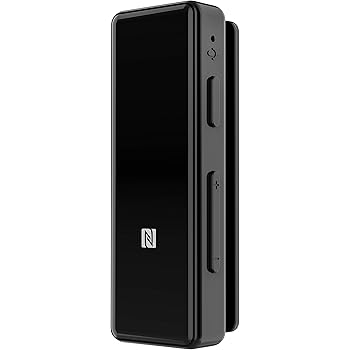 FiiO μBTR ブラック SBC AAC aptX対応 Bluetoothレシーバー  9時間連続再生 通話用マイク内蔵 USB Type-C カーステレオ NFCペアリング Siri マルチペアリング対応