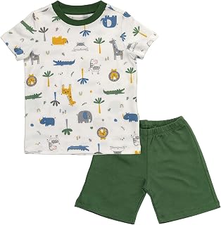 schlummersack Kinder Schlafanzug/Pyjama Shorty aus 100% Bio Baumwolle