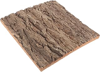 CIYODO Tanque De Peixes De Estimação Paisagismo Réptil Casca De Cortiça Fundo De Cortiça Natural Fundo De Réptil Para Terrário Telha De Réptil Recipiente De Vidro Fundo Casca Placa De