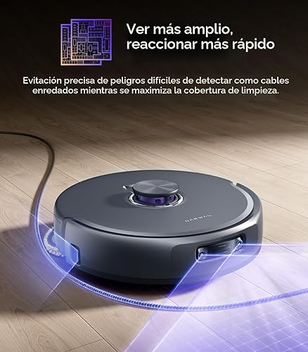 Miniatura 2 de NARWAL Freo Z10 Ultra Robot Aspiradora y Trapeador Combo, Cámaras RGB duales y chips, Evitación de IA, limpieza profunda 8N de esquina a borde,