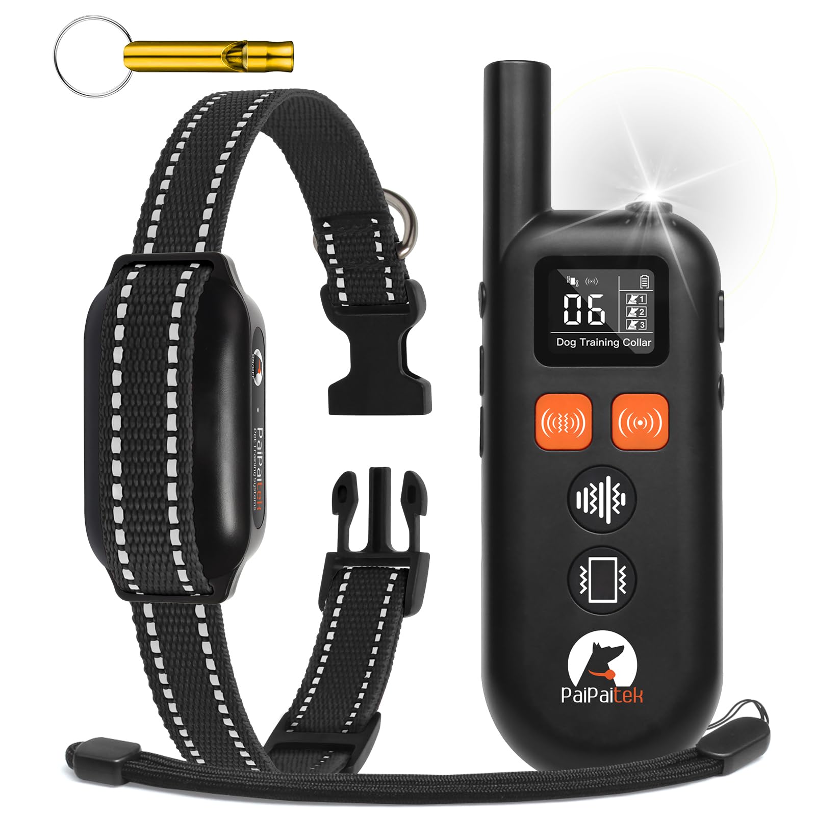 PaiPaitek No Shock Dog Training Collar