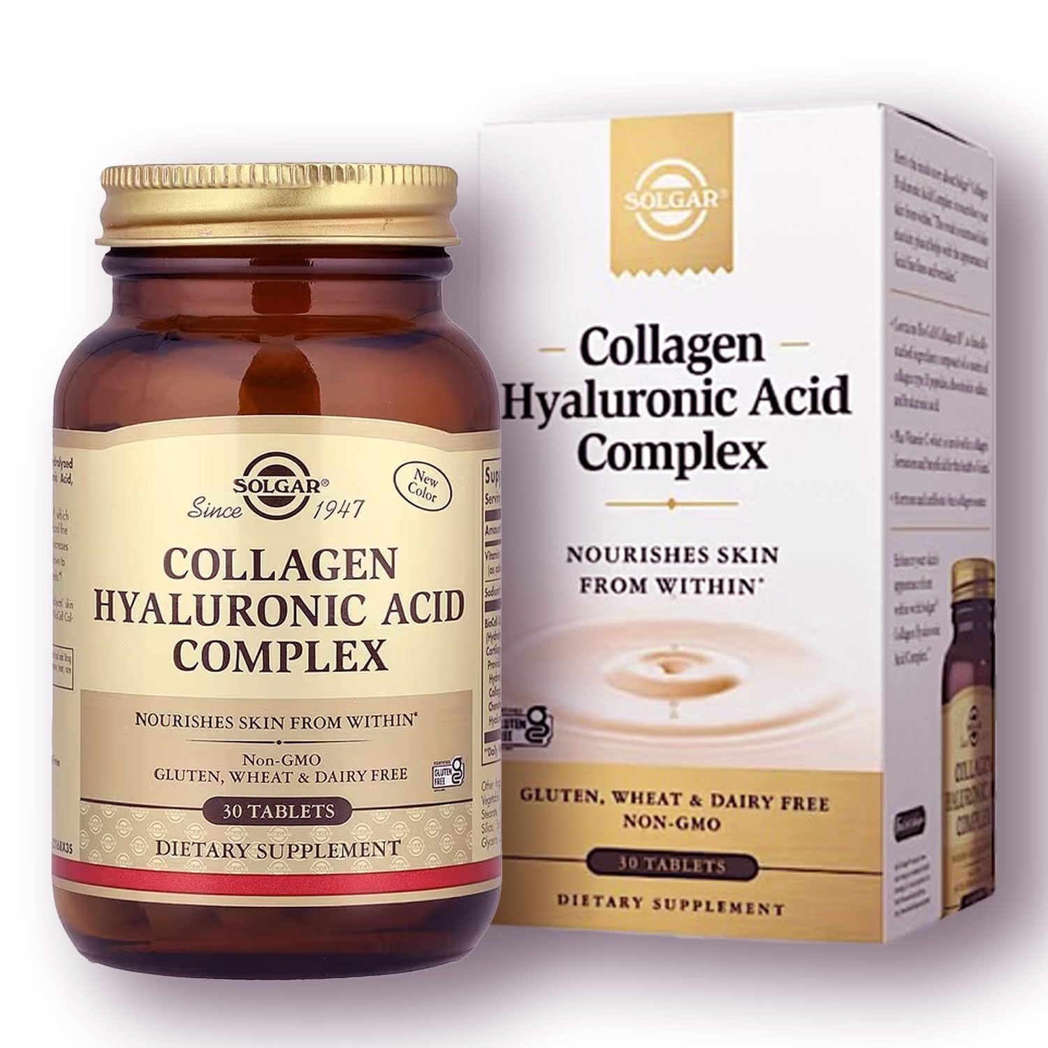 SOLGAR-IALURONIC FORMULA 3 CONFEZIONI DA 30 TAVOLETTE-contribuisce alla protezione delle cellule dallo stress ossidativo e alla normale formazione del collagene di pelle e cartilagine