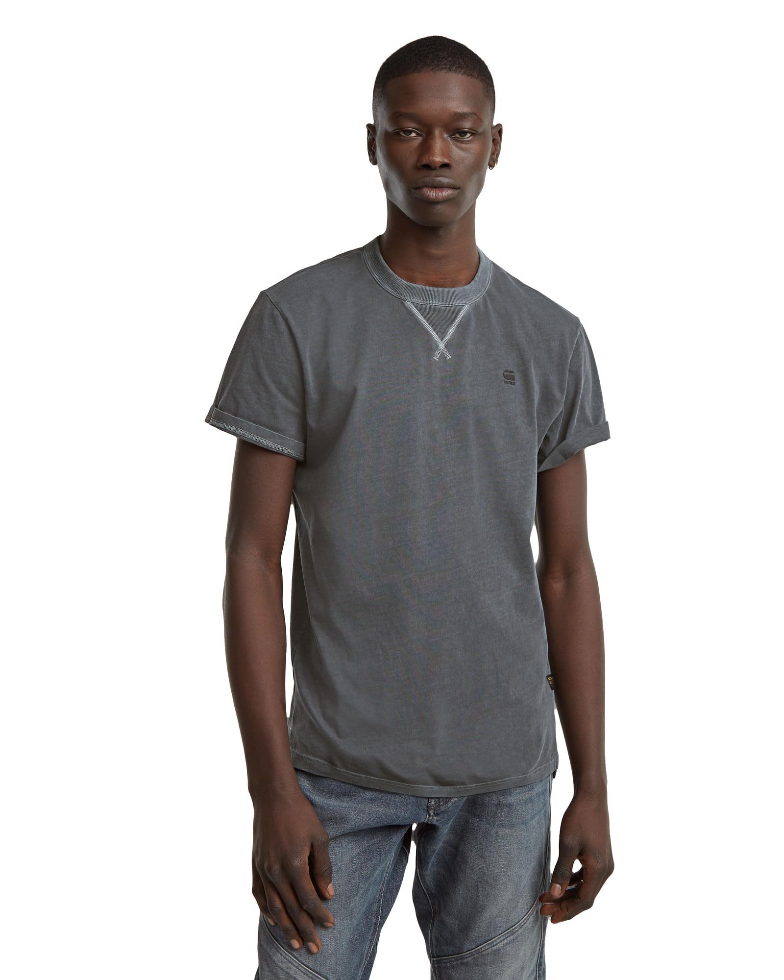 G-STAR Uomo Nifous T-Shirt, Nero (Dk Black Gd D24449-2653-B564), M-image