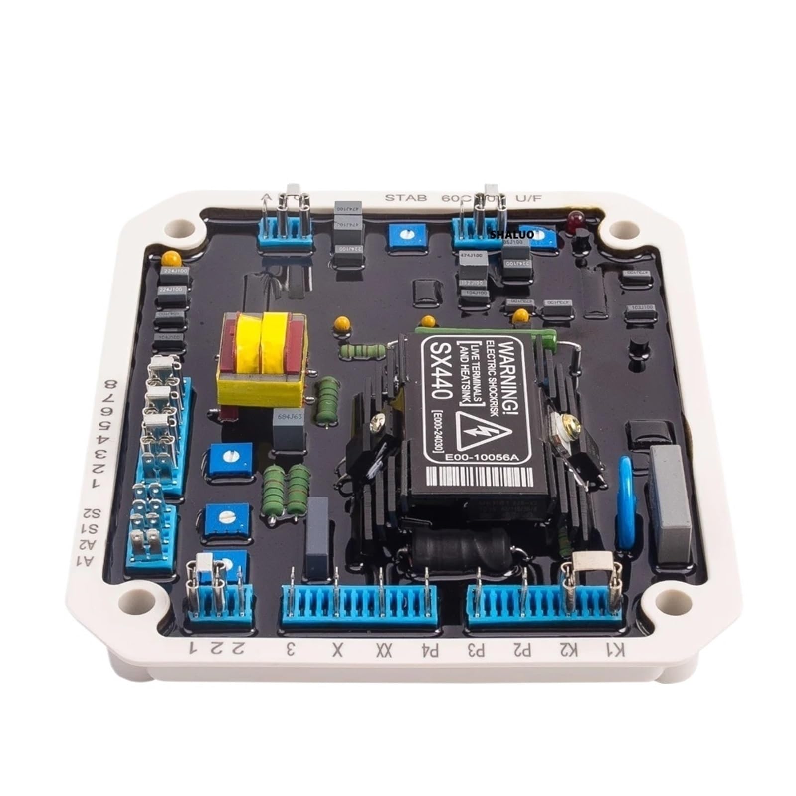 SX460 SX440 AS440 Generador AVR Estabilizador y regulador de voltaje automático Módulo control excitación sin escobillas(Common SX460)