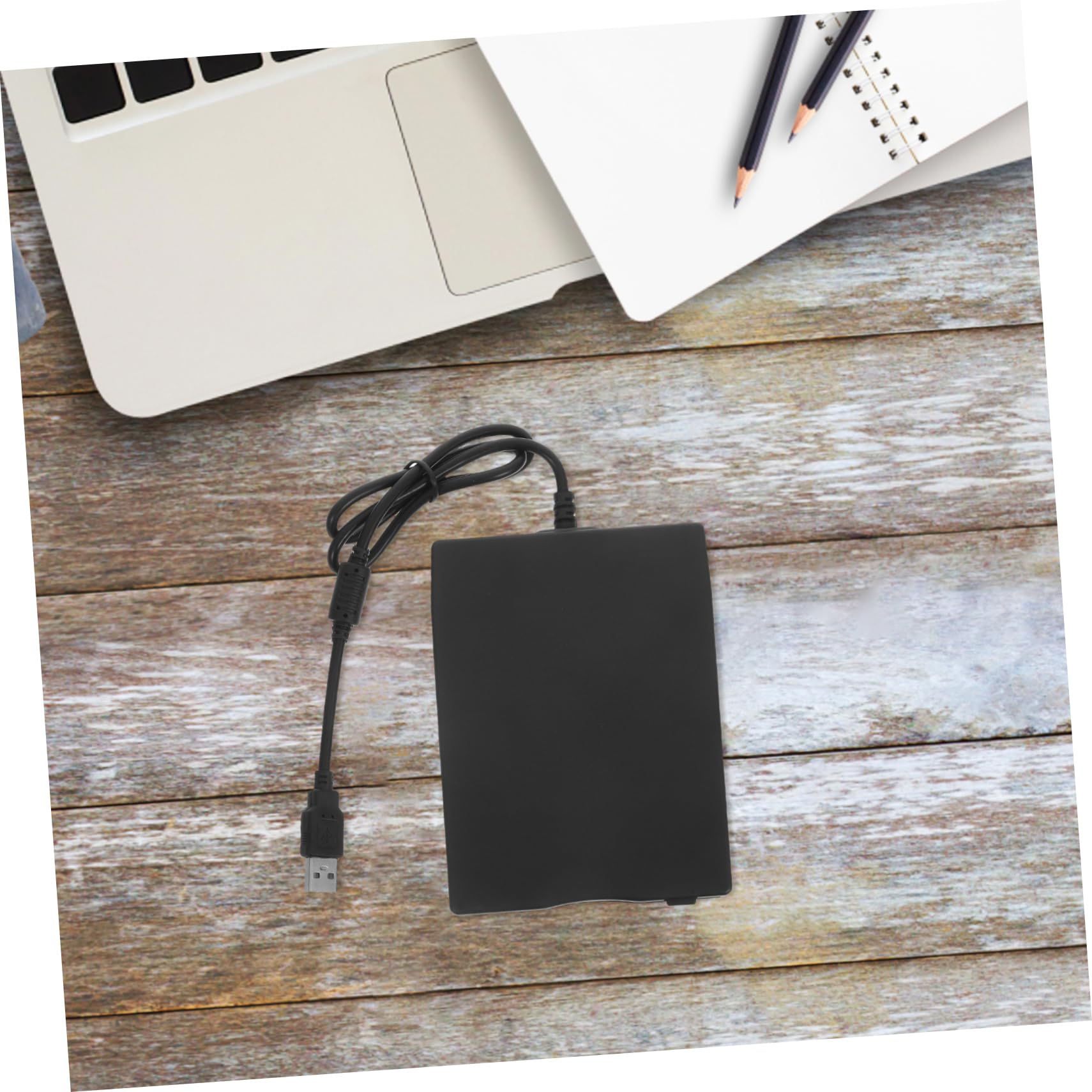 SHINEOFI Lettore Floppy Disk Esterno USB Portatile 3,5 Pollici Compatibile con Più Sistemi Operativi con Funzione Plug And Play in Materiale Abs per PC Laptop Desktop