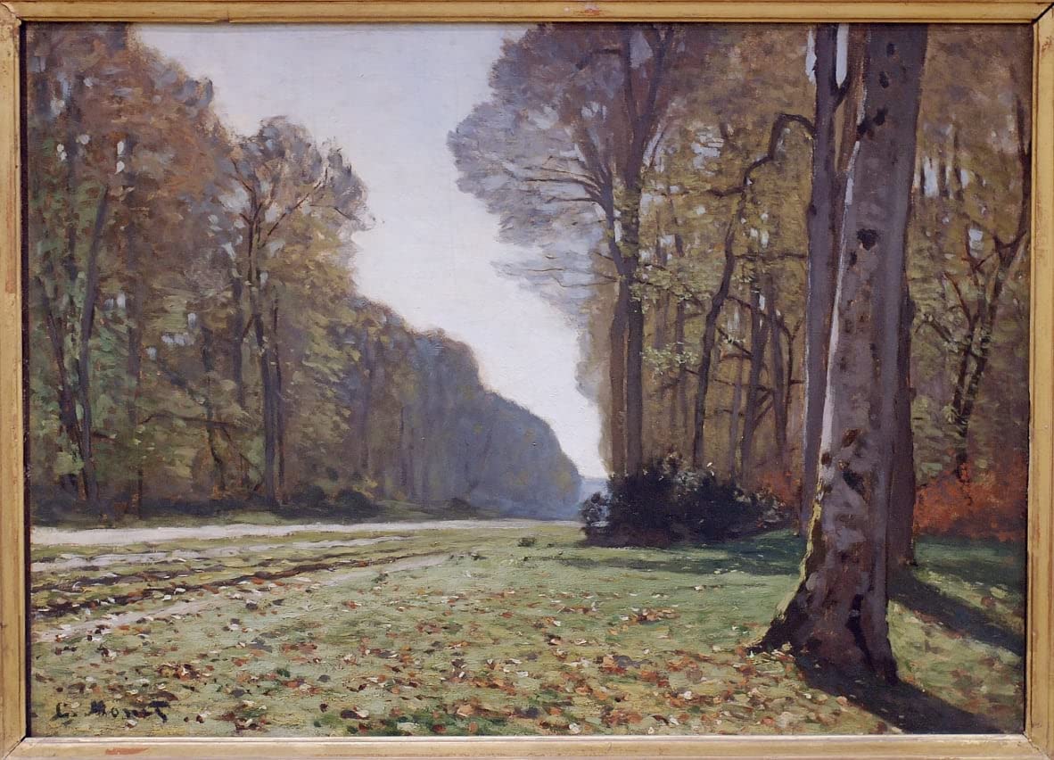 Toile Monet Pavé de Chailly tableau d'impression murale salon 60x90cm - 5