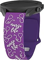 Vista 20 de Affinity Bands Nursing HD Watch Band Compatible with Samsung Galaxy Watch & More