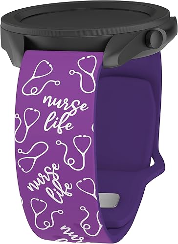 Vista 20 de Affinity Bands Nursing HD Watch Band Compatible with Samsung Galaxy Watch & More