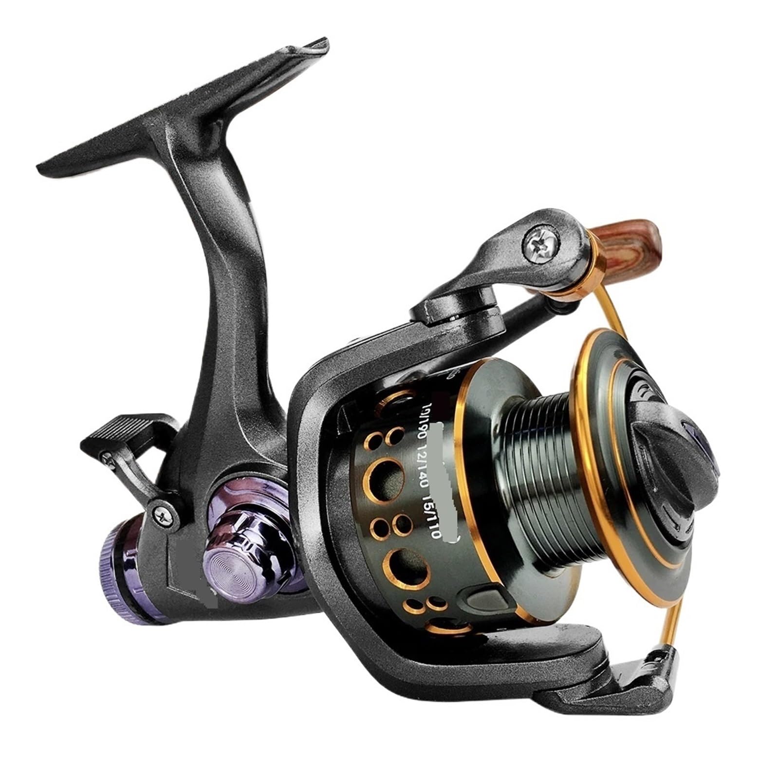 Kołowrotek z podwójnym hamulcem Mocny kołowrotek spinningowy Carretilha De Pesca Molinete Kołowrotki Trolling Accesorios Mar Solidny I Lekki
