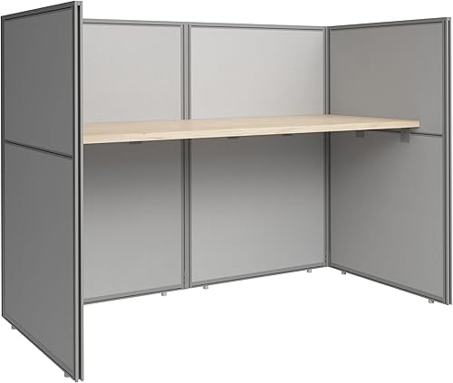 Miniatura 10 de Bush muebles de negocios fácil oficina 60W escritorio recto cerrado oficina en cereza mocha