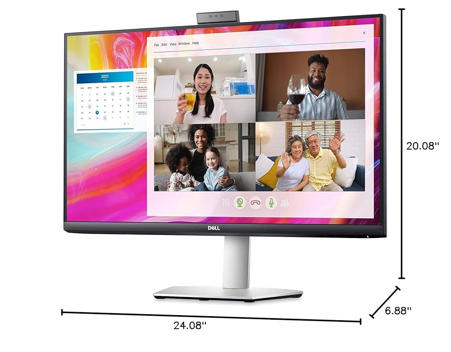 Amazon.com: Dell S2722DZ Monitor de trabajo desde casa de 27