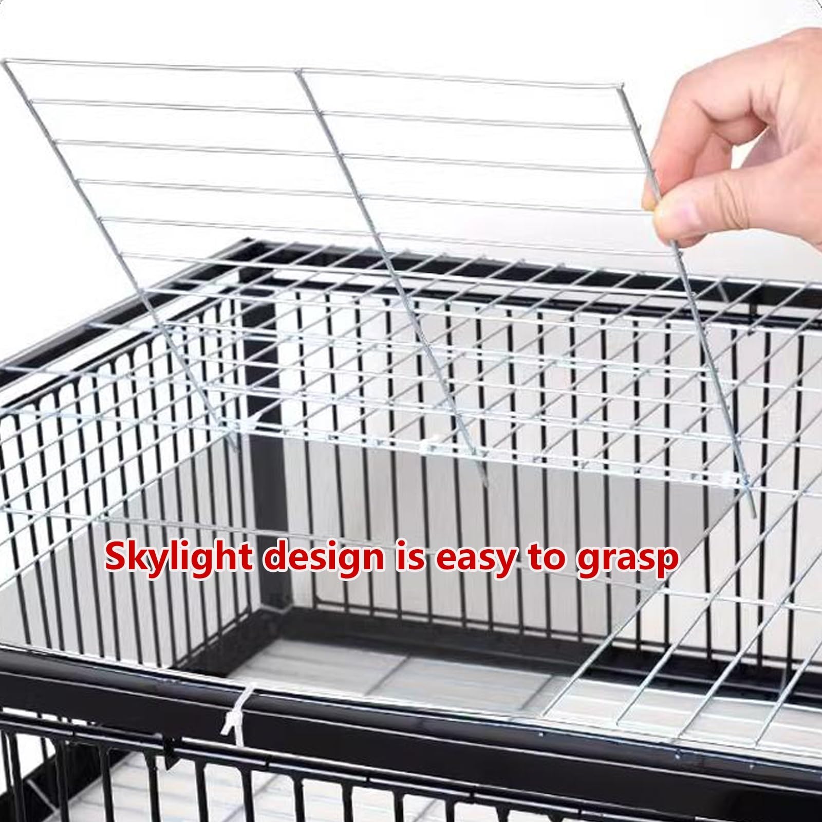 Trampa para pájaros - Puerta de gallinero para palomas, palomas y loros - Atrapasuepájaros - Ideal para atrapar pájaros - Diseño duradero y fiable
