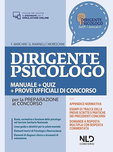Dirigente psicologo. Manuale + quiz per la preparazione al concorso. Nuova ediz. Con Contenuto digitale per accesso on line: aggiornamento online