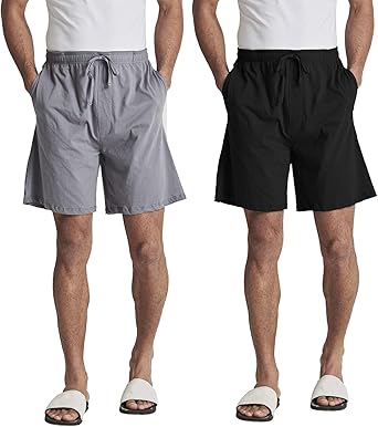 Mens pyjama shorts 2 pack Clearance