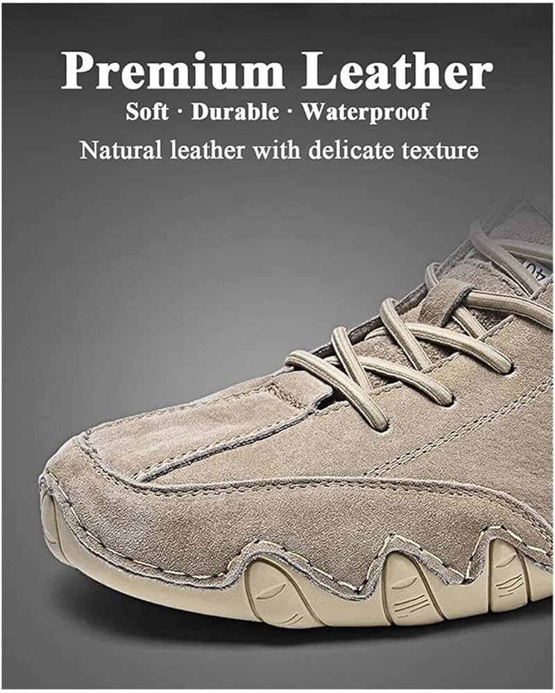 Amazon.co.jp: QQKKZX ユニセックス イタリア製ハンドメイド スエード