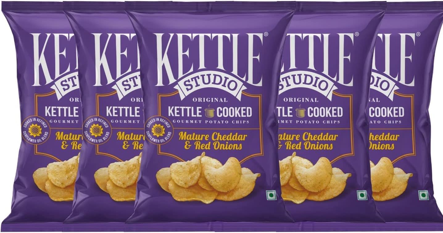Mature Cheddar and Red Onions, 47G (Pack of 5)