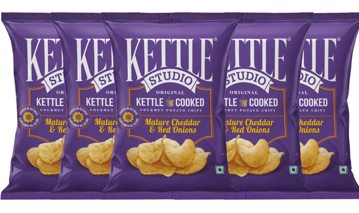 Mature Cheddar and Red Onions, 47G (Pack of 5)