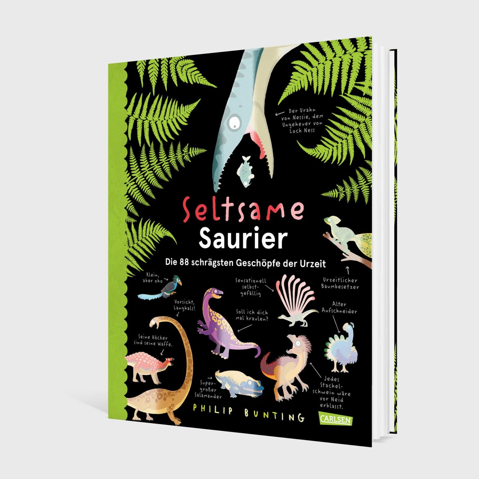Seltsame Saurier: Faszinierendes Sachbuch für Kinder ab 4 Jahren über außergewöhnliche Dinos