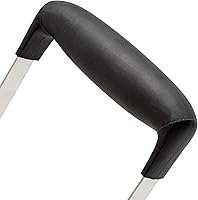 Vista 4 de Cooking Light Triturador de acero inoxidable resistente, horizontal amplio y ergonómico, placa fina para puré de papas suave, agarre suave y mango