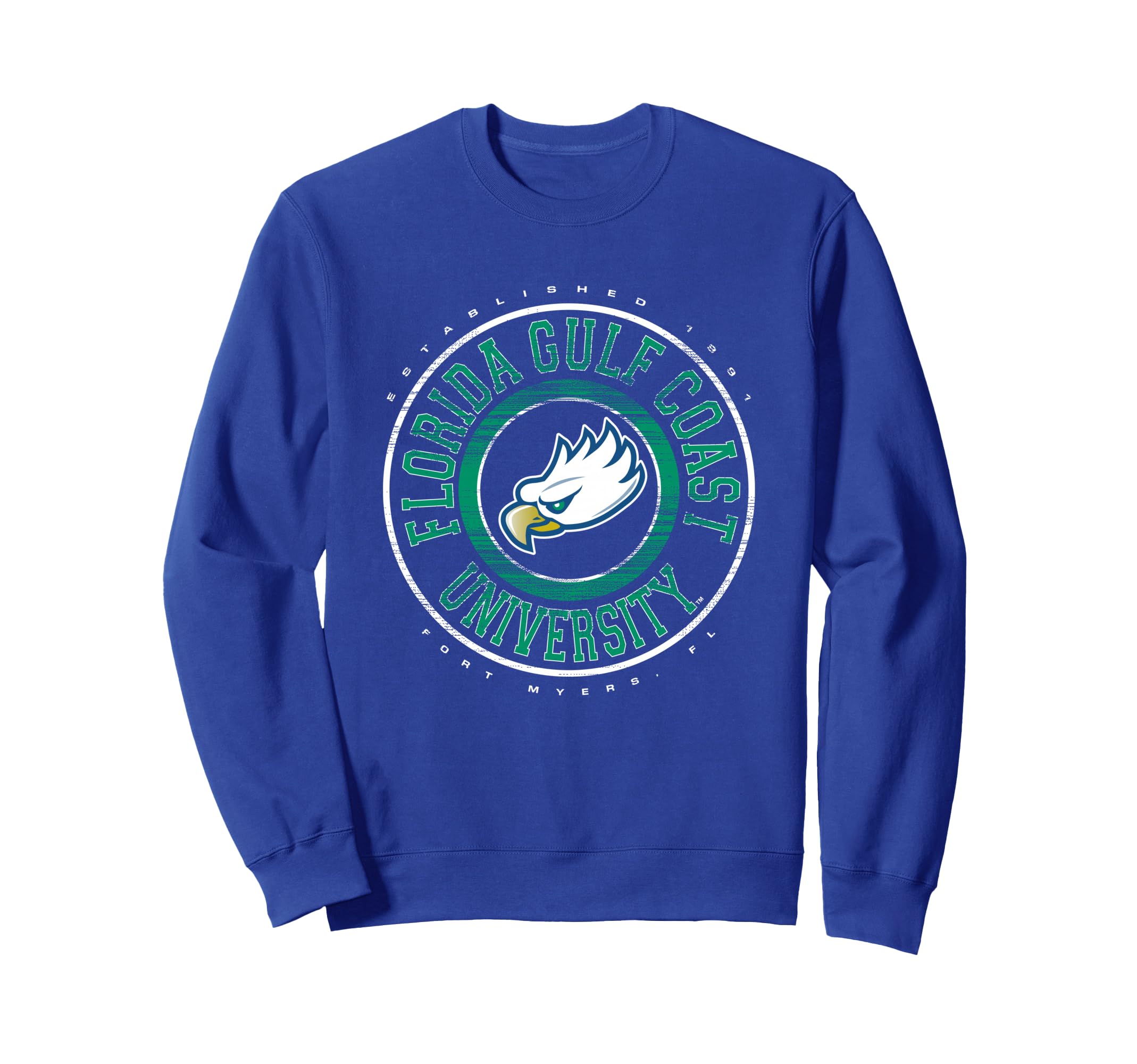 Florida Gulf Coast Eagles Showtime Blue Officially Licensed Sweatshirt