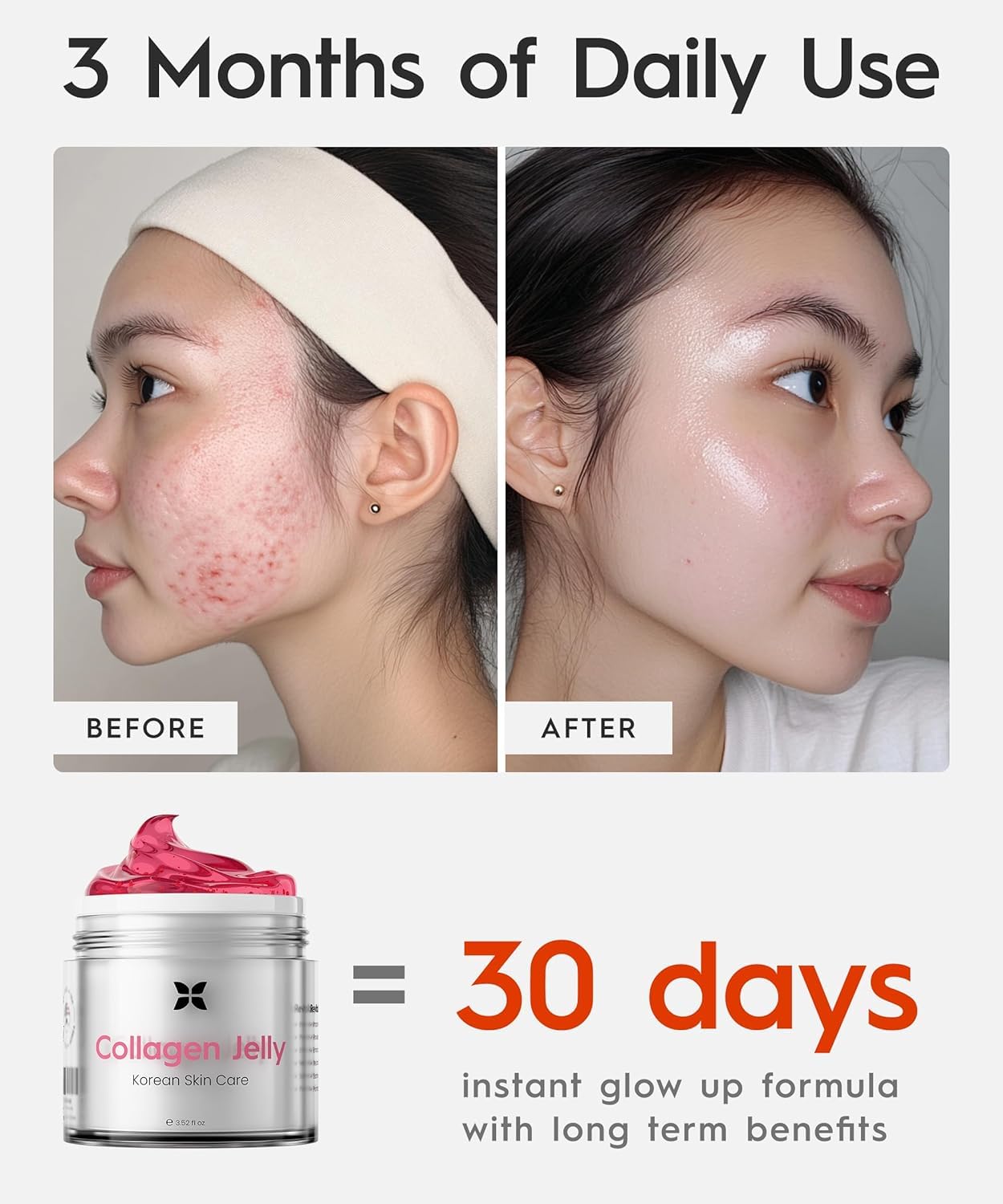REVO Collagen Jelly with Hydrolyzed Collagen, Hyaluronic Acid & Niacinamide