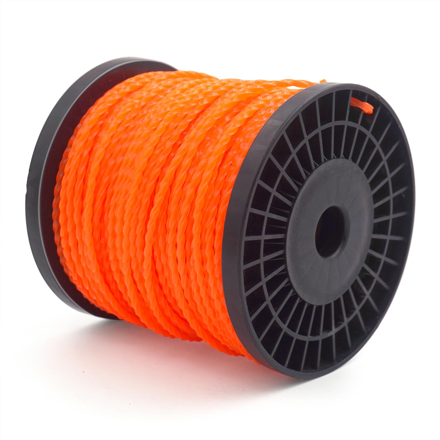 Lot De 3 Fils Nylon 1,30 Mm X 15 M Pour Débroussailleuse - Corde De Rechange Ronde, Tondeuse à Gazon, Coupe-herbe - 2