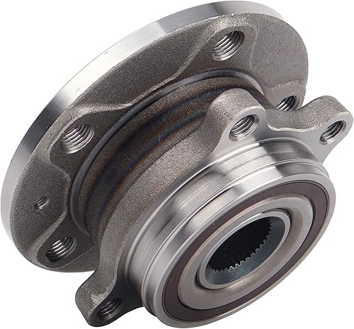 Miniatura 7 de MACEL 513253 Conjunto de cubo de rodamiento de rueda para Audi A3 Quattro Q3 TT 12-18 VW Beetle 09-17 CC 07-16 Eos 10-14 Golf 12-13 Golf R 10-14 GTI