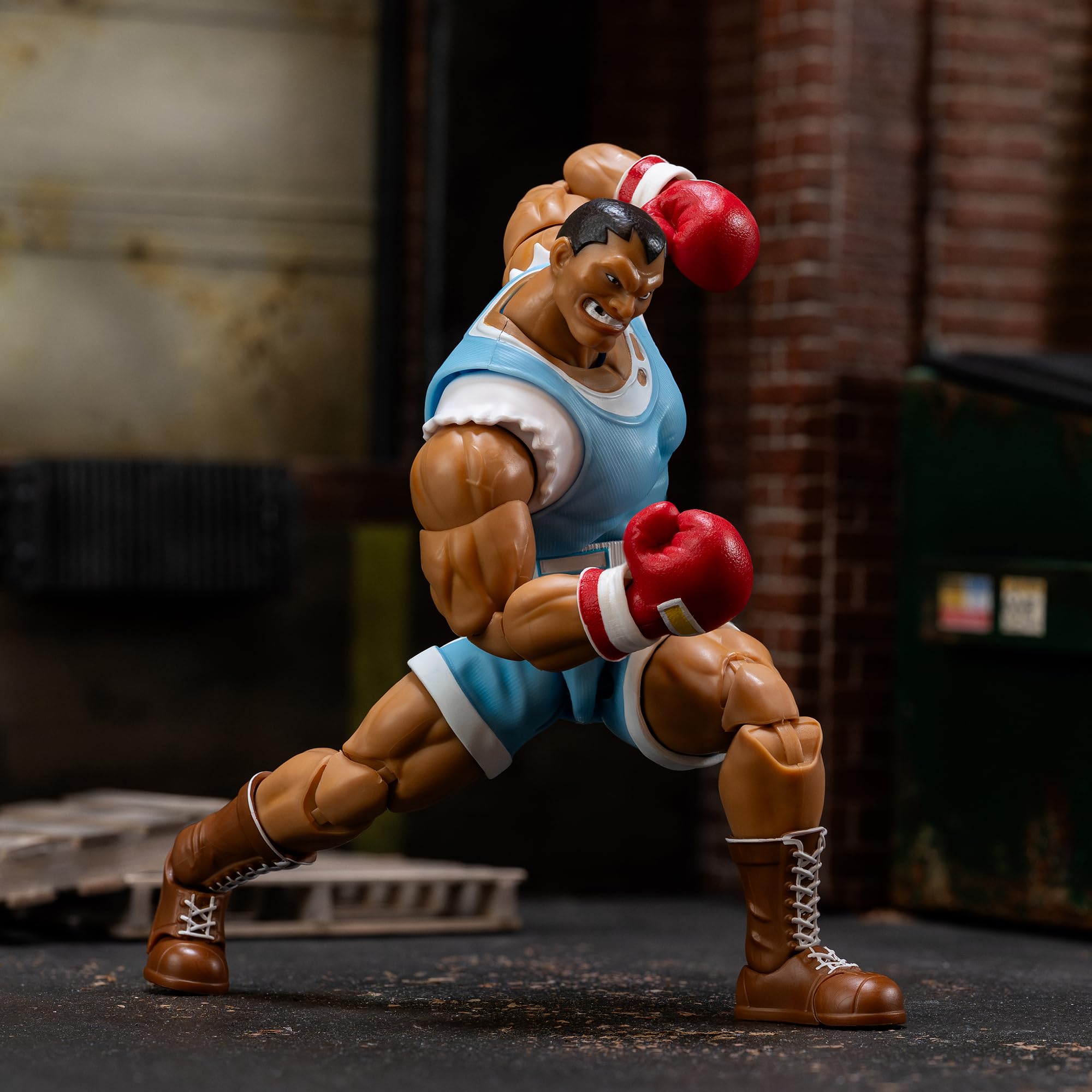Jada Street Fighter Figurka Balrog 17 cm Przegubowa z wymiennymi akcesoriami Figurka kolekcjonerska 13 lat (9335741314R00)