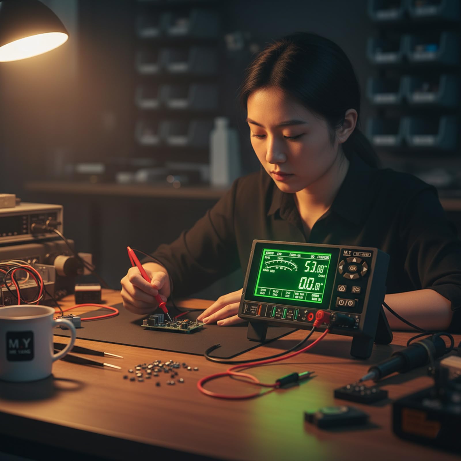 Multimetro digitale professionale con alta precisione per test elettrici domestici e industriali Tester di tensioni multimetro digitale