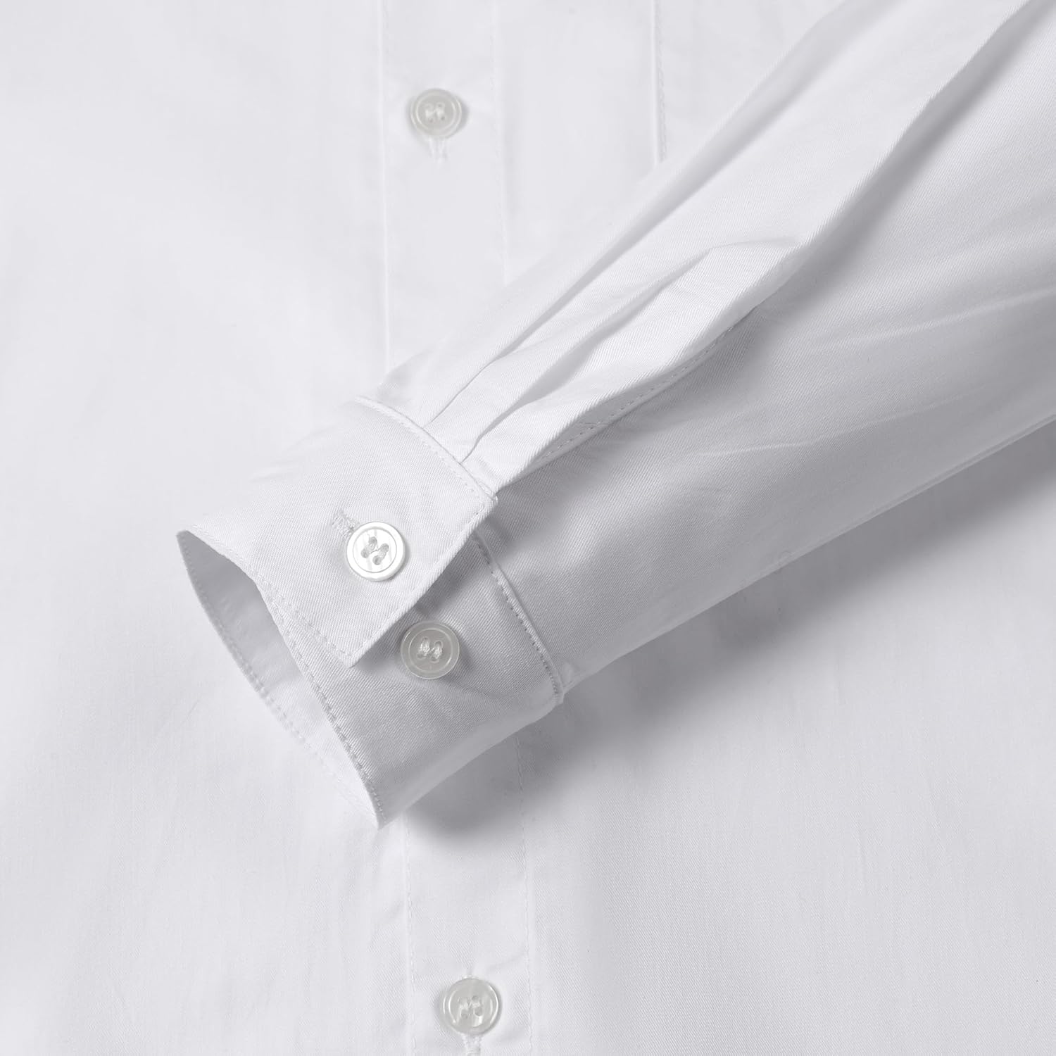 Boys' Long Sleeve Dress Shirts Pure Cotton Kids Button-Down Shirt School Uniform Shirts 7-16 Years - Image 4