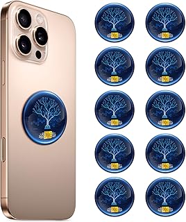 10 Pcs Phone Protection Stickers Neutralizers for Smart Phones/Tablets/Laptops/Computer/WiFi/Priner/TV Electronic Devices