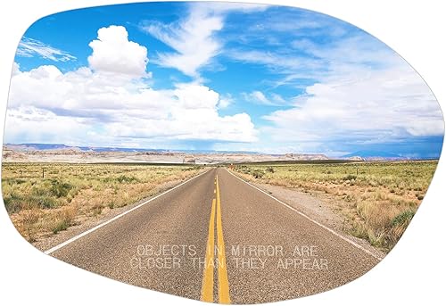 Espejo calefactable del lado derecho del pasajero para Honda Odyssey 2014 2015 2016 2017 Reemplazo para 76203-TK8-A51 76203-TK8-A41