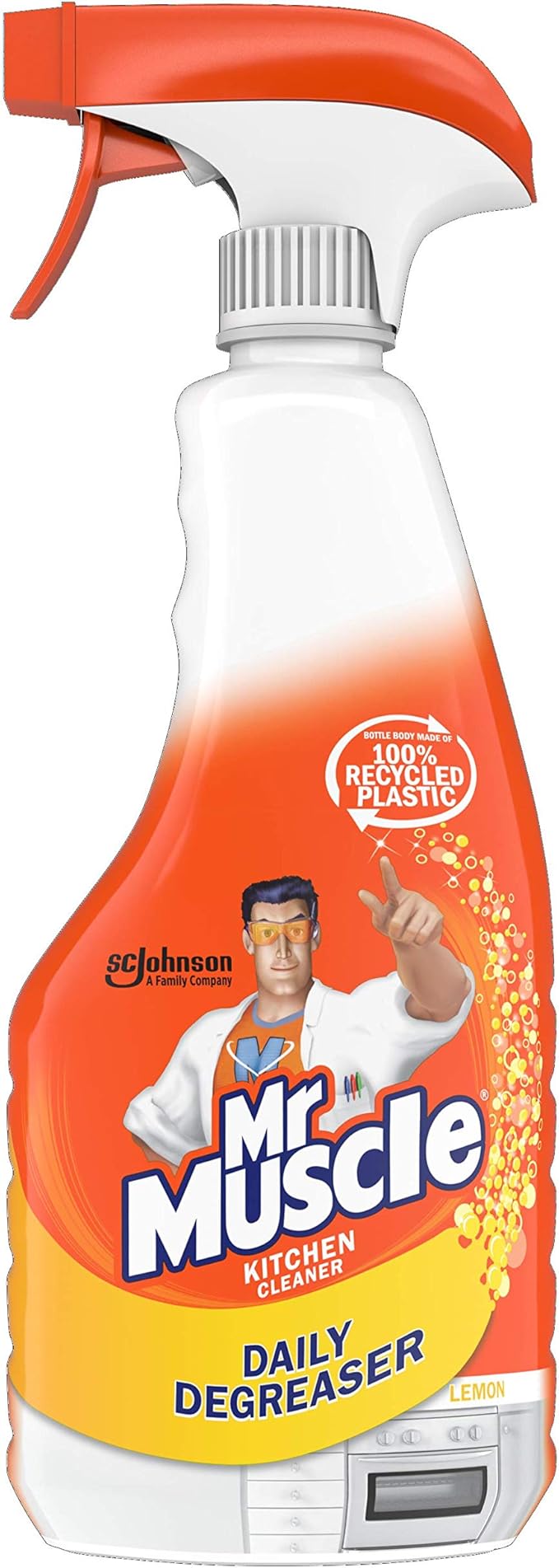 Mr Muscle Kitchen Cleaner Daily Degreaser Kitchen Spray, 500ml Amazon